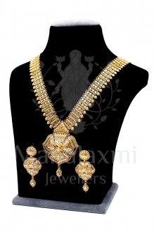 Plated Gold Necklace Set